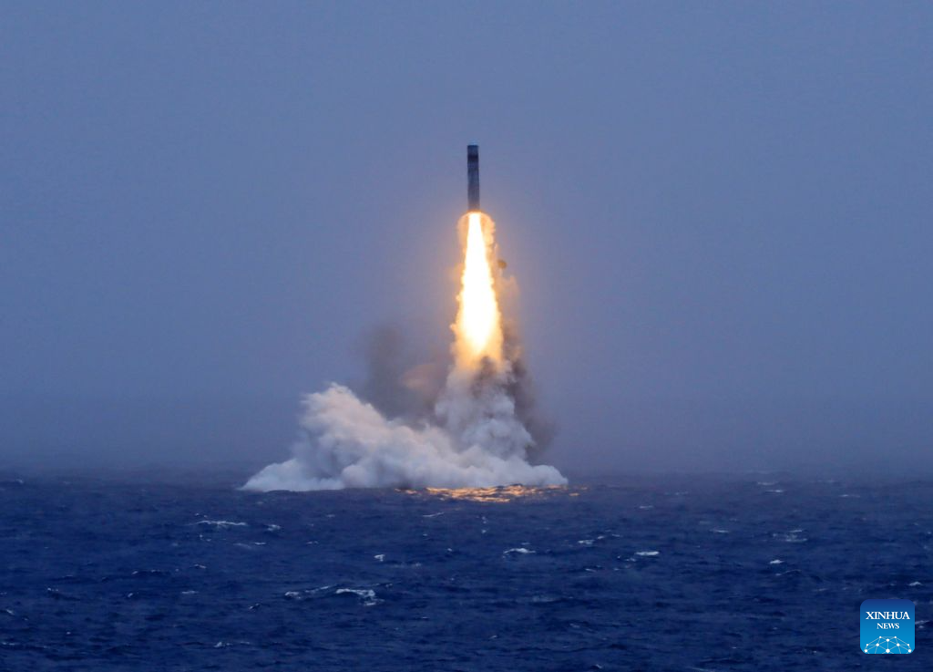 PLA Navy Successfully Tests Submarine-Launched Ballistic Missile in Pacific Ocean Exercise